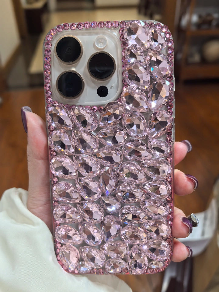 Champagne Crystal Bling iPhone Case