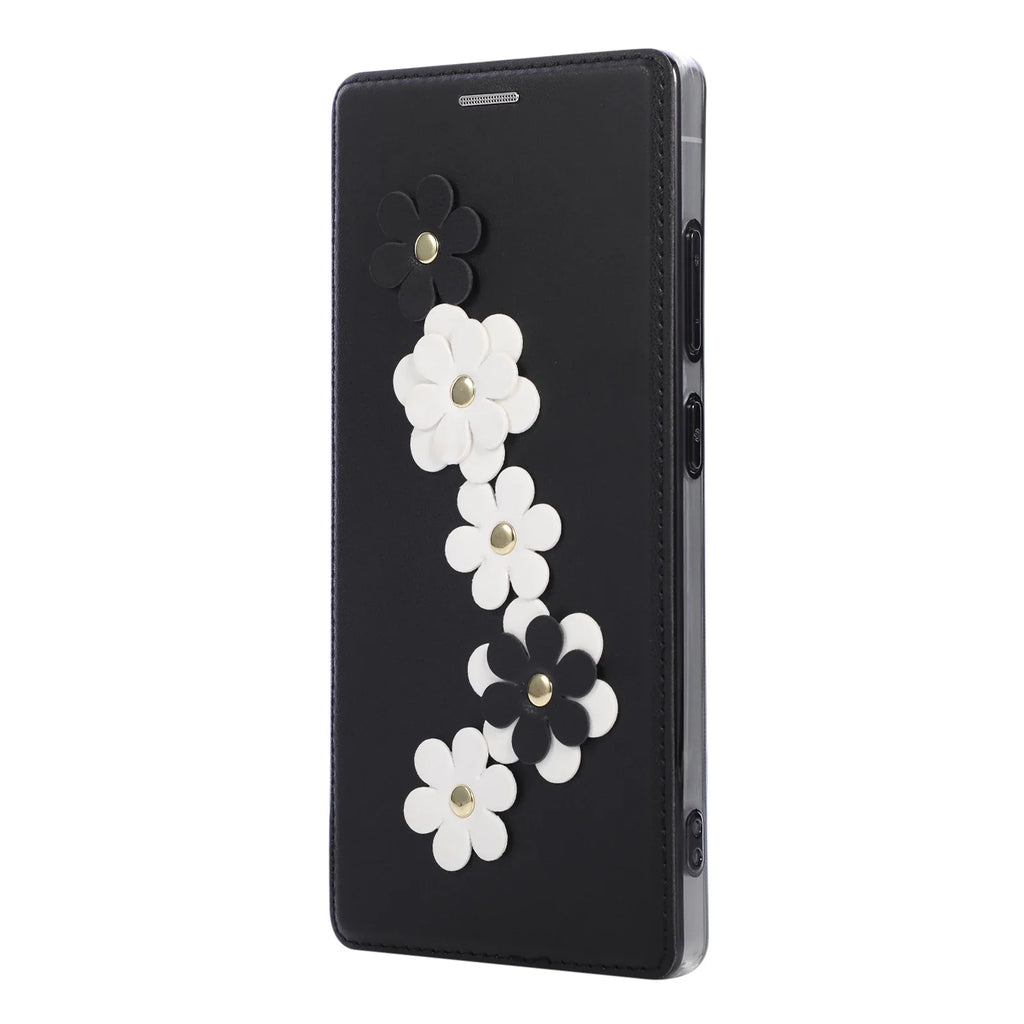 Samsung Galaxy S26 Series 3D Floral Magnetic Leather Case