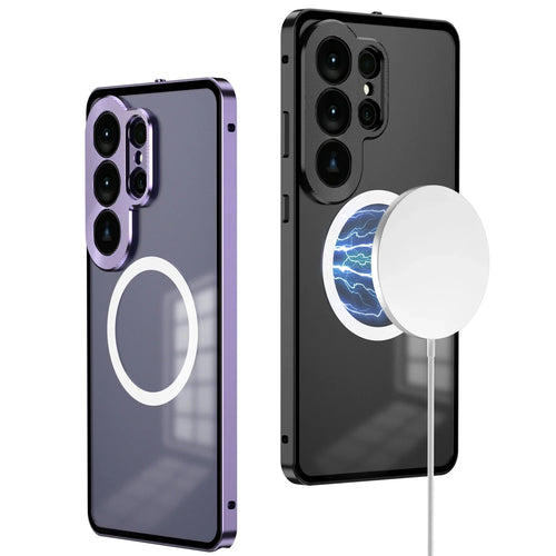 Magnetic Aluminum Alloy Case with Metal Lens Cover