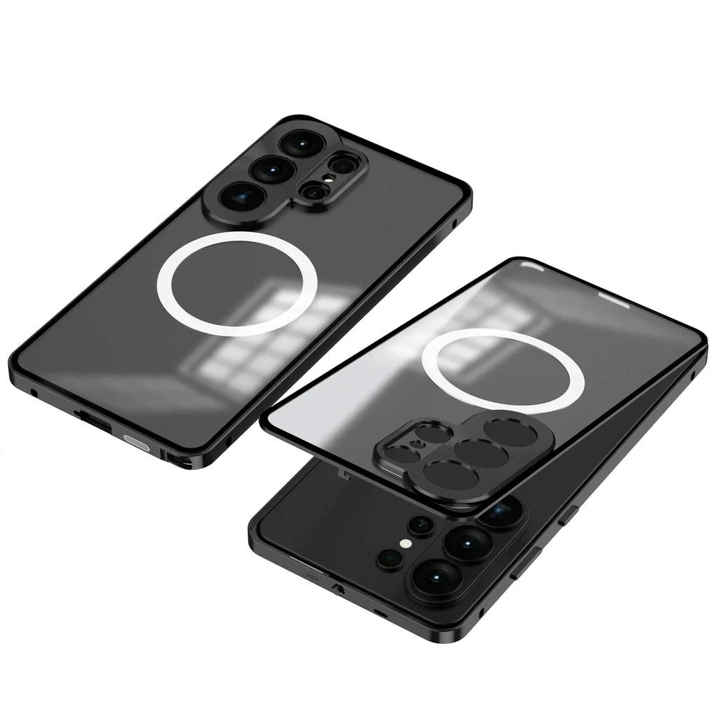 Samsung Galaxy S26 Ultra TPU Magnetic Case with Metal Lens Cover